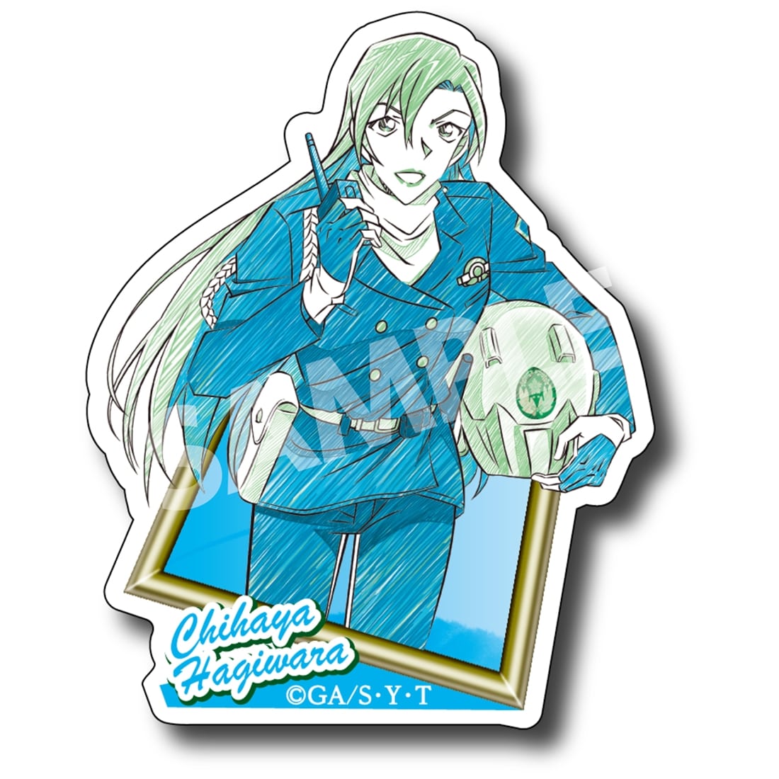 名探偵コナン ペンシルアート ステッカーコレクションVol.4 萩原千速