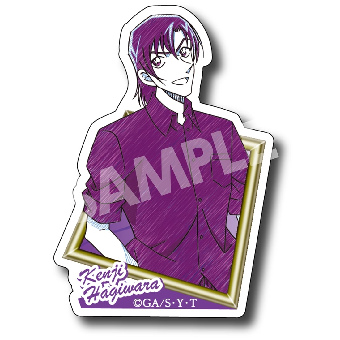 名探偵コナン ペンシルアート ステッカーコレクションVol.4 萩原研二