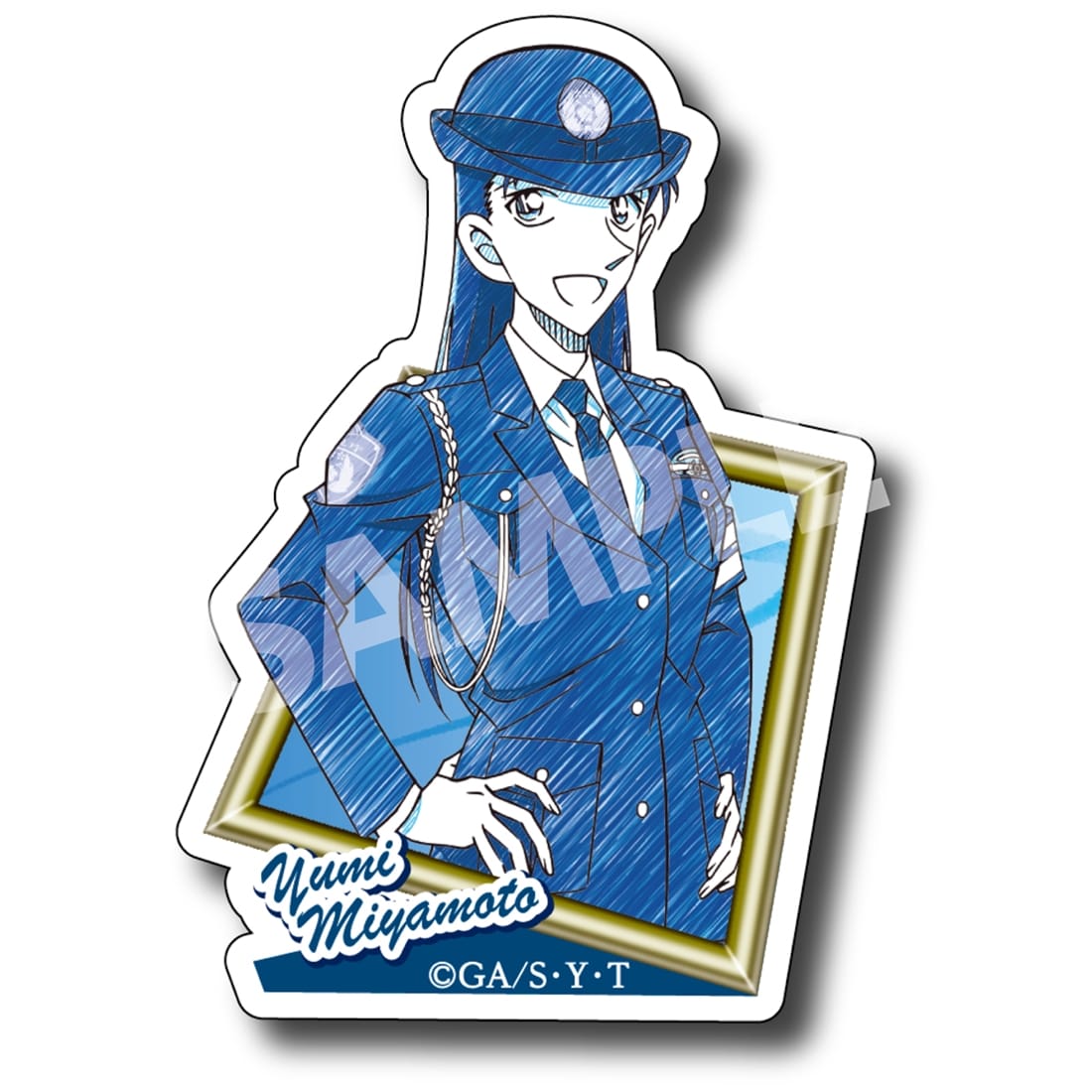 名探偵コナン ペンシルアート ステッカーコレクションVol.4 宮本由美