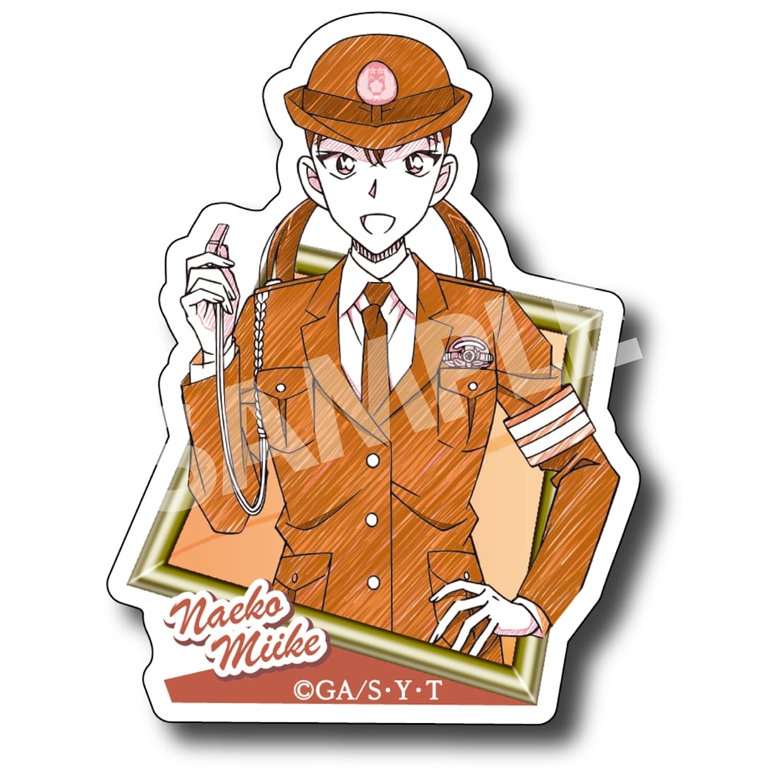 名探偵コナン ペンシルアート ステッカーコレクションVol.4 三池苗子