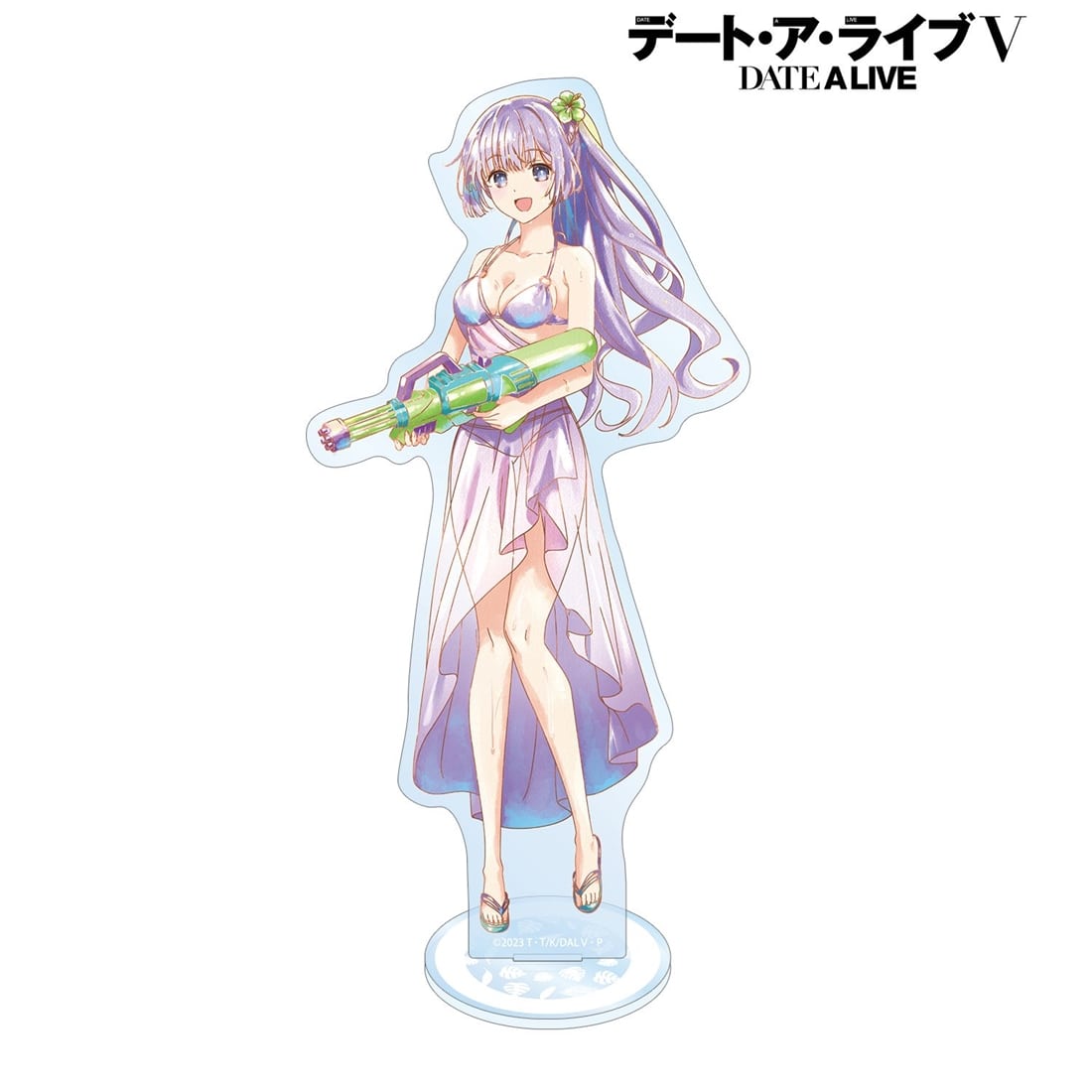 デート・ア・ライブV 描き下ろし 誘宵美九 デート・ア・バカンスver. Ani-Art aqua label BIGアクリルスタンド
