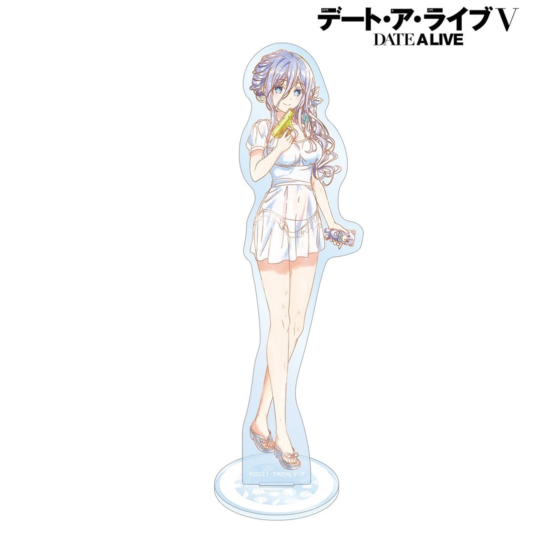 デート・ア・ライブV 描き下ろし 崇宮澪 デート・ア・バカンスver. Ani-Art aqua label BIGアクリルスタンド