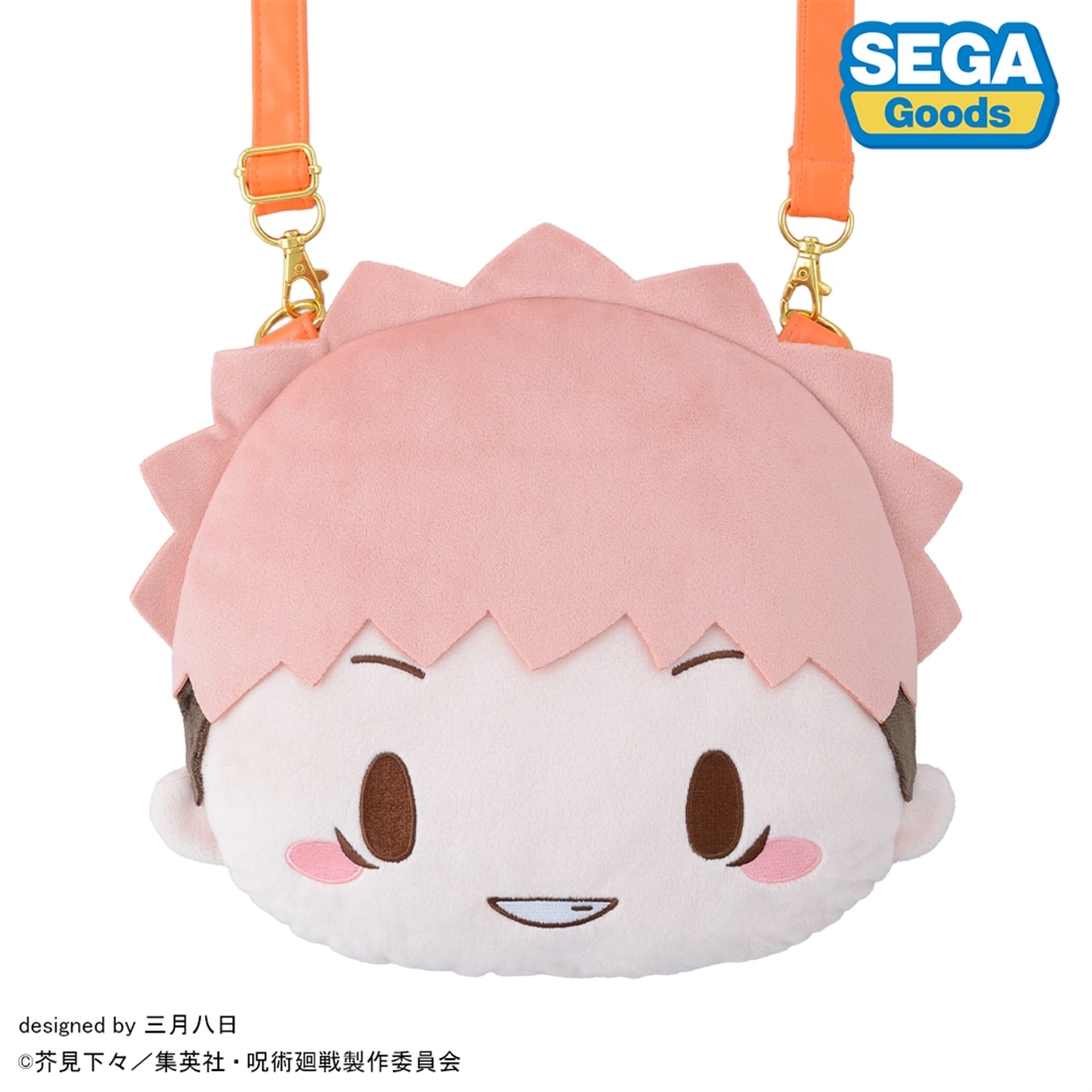 呪術廻戦 5周年 虎杖悠仁 ふわぷち フェイスショルダーバッグ M