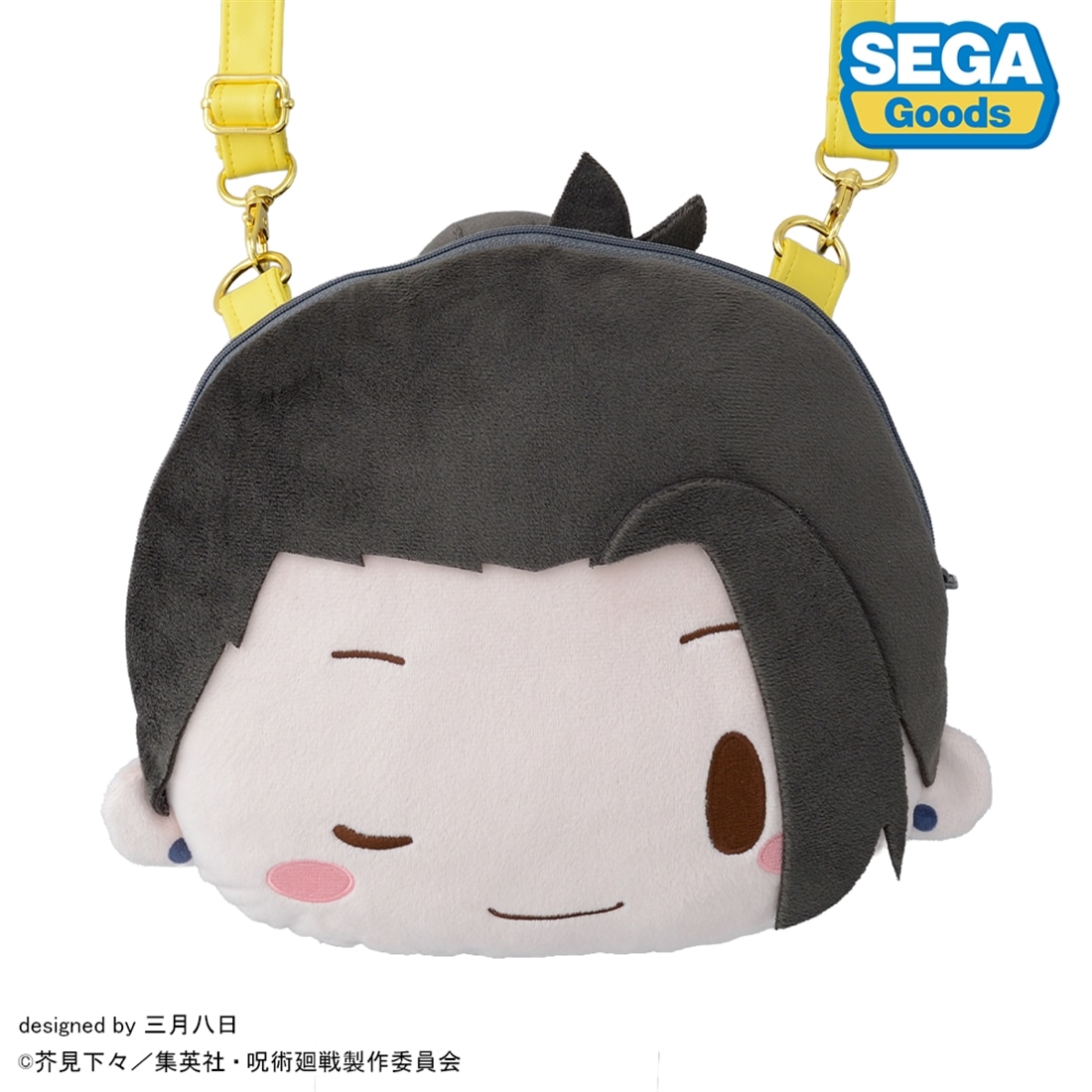 呪術廻戦 5周年 懐玉・玉折 夏油傑 ふわぷち フェイスショルダーバッグ M