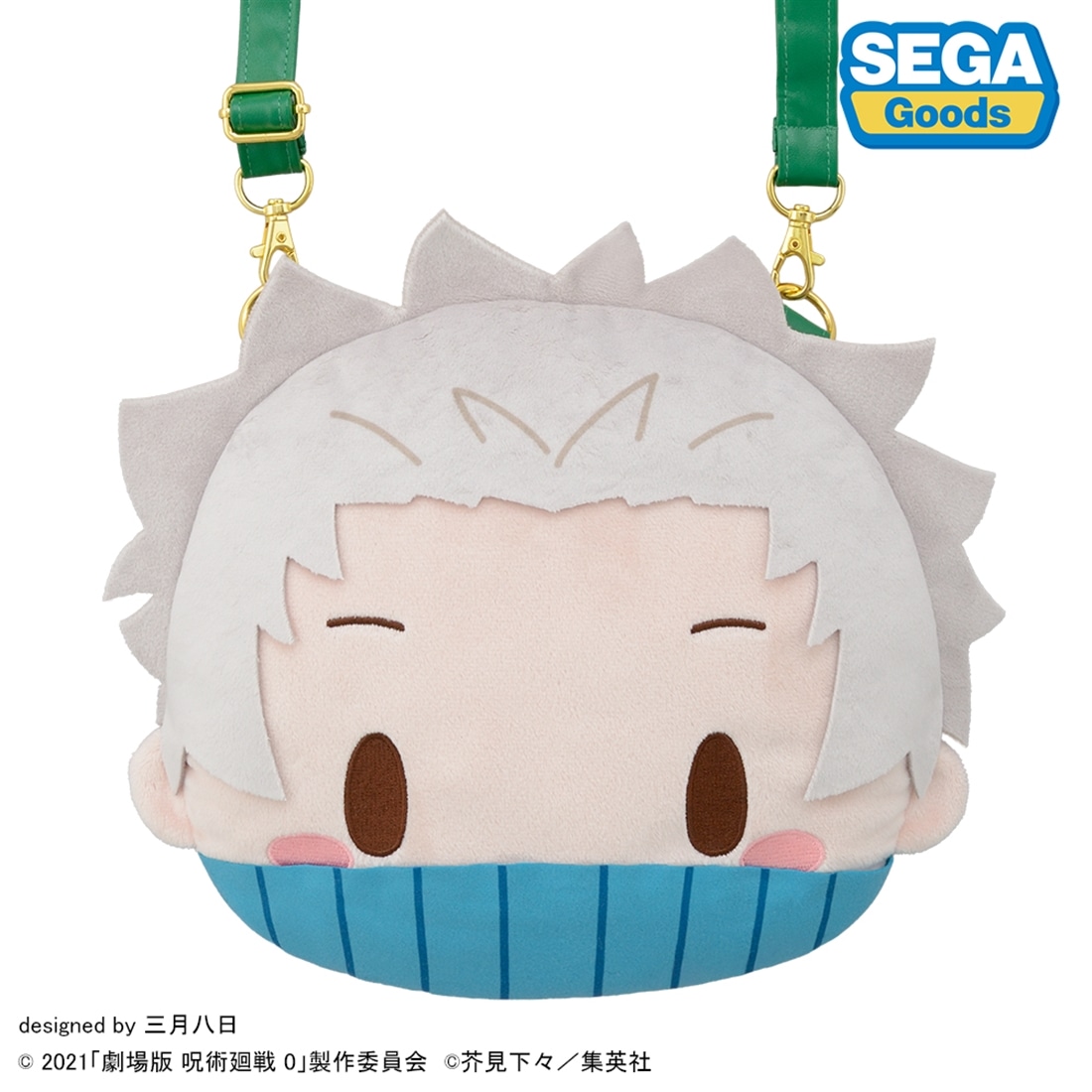 呪術廻戦 5周年 劇場版 呪術廻戦 0 狗巻棘 ふわぷち フェイスショルダーバッグ M