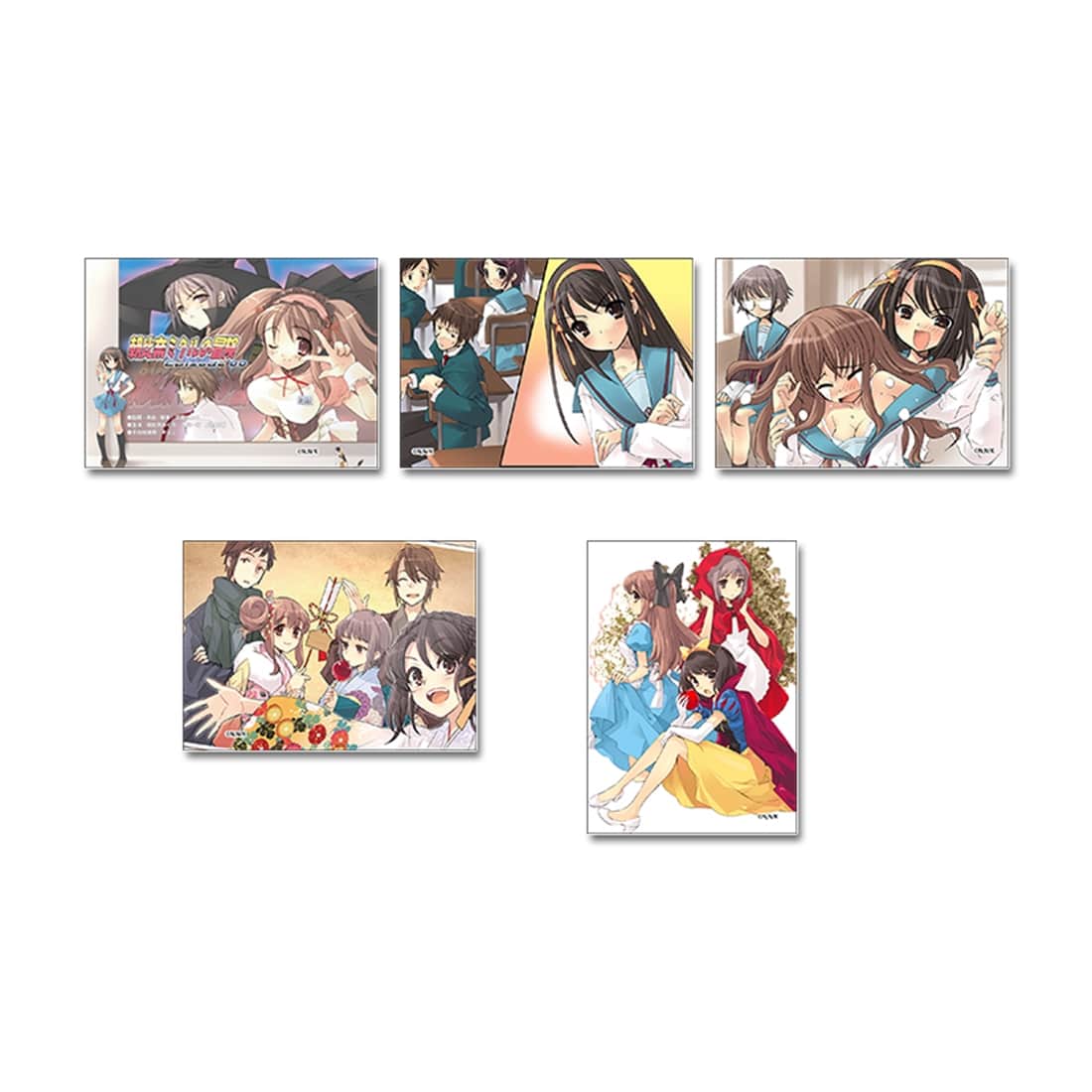 涼宮ハルヒシリーズ スマホステッカーセット