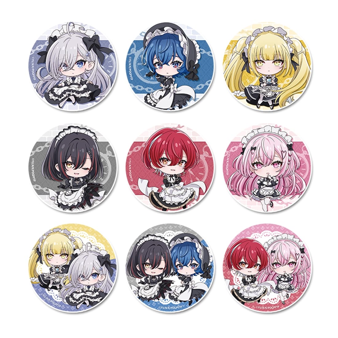 死亡遊戯で飯を食う。 ぷちちょこトレーディング缶バッジ 【1BOX】