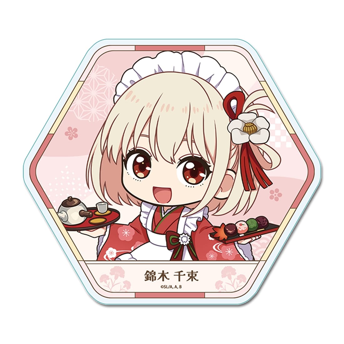 リコリス・リコイル ぷちちょこアクリルコースター 錦木千束 和メイドver.