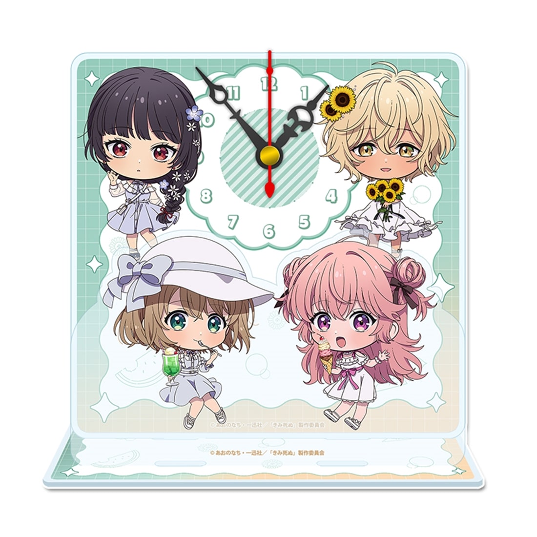 きみが死ぬまで恋をしたい ぷちちょこミニアクリル置時計 Summer vacation