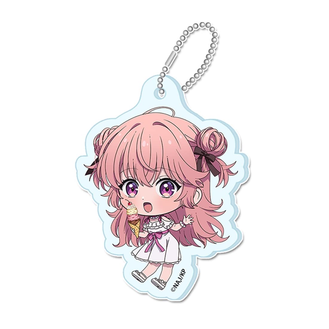きみが死ぬまで恋をしたい ぷちちょこミニアクリルキーホルダー カガリ・ミミ Summer vacation