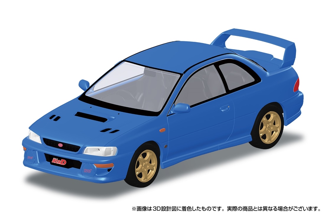 頭文字D 楽プラ スナップキット 1/32 文太のインプレッサ