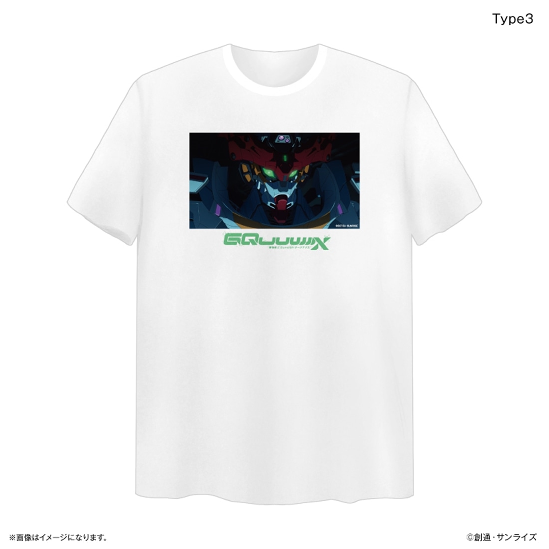 機動戦士Gundam GQuuuuuuX ビッグシルエットTシャツ Type3