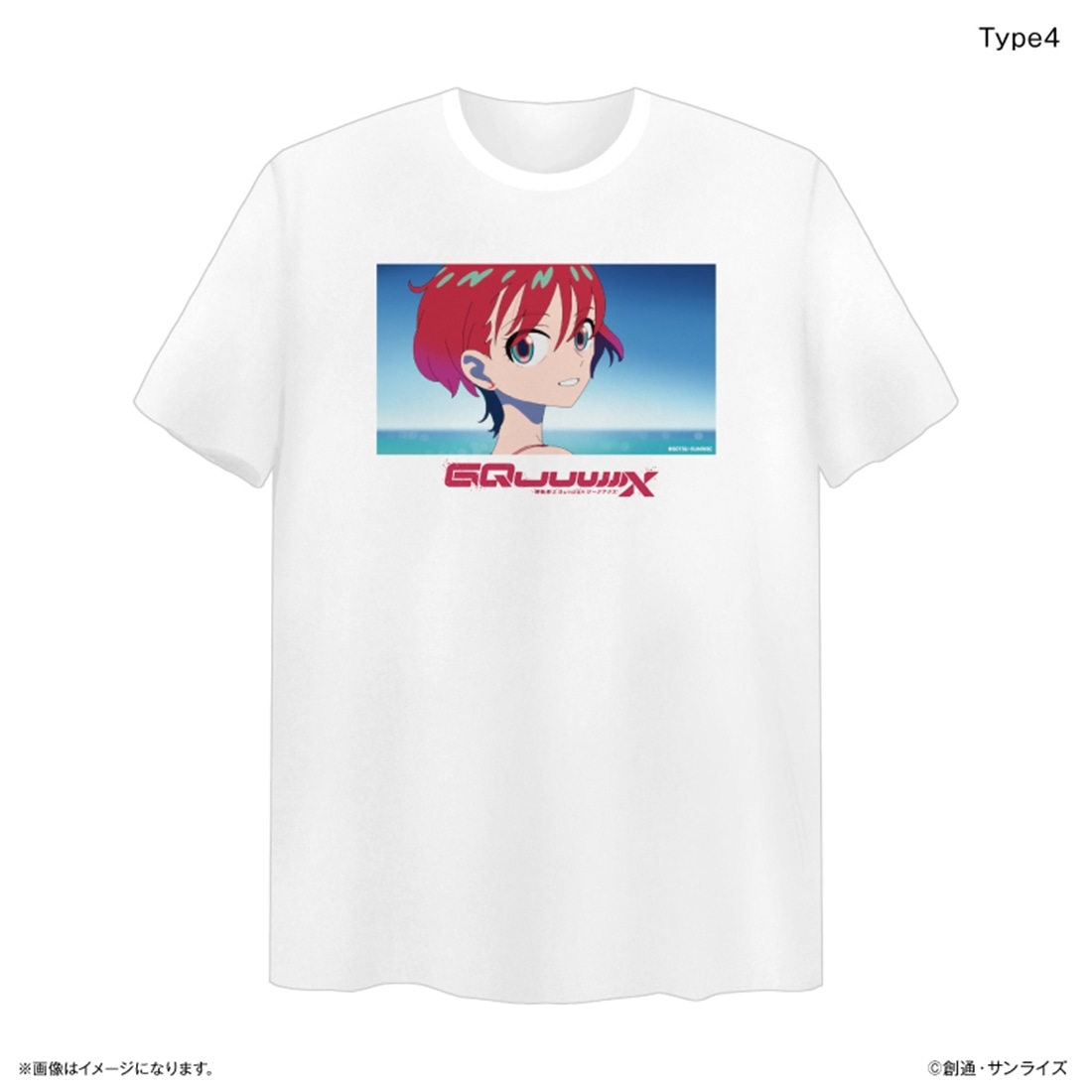 機動戦士Gundam GQuuuuuuX ビッグシルエットTシャツ Type4