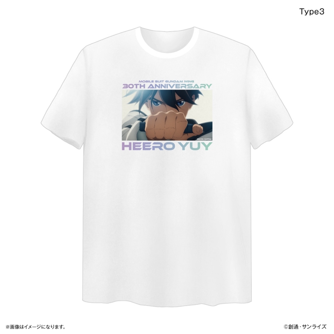 新機動戦記ガンダムW ビッグシルエットTシャツ Type3