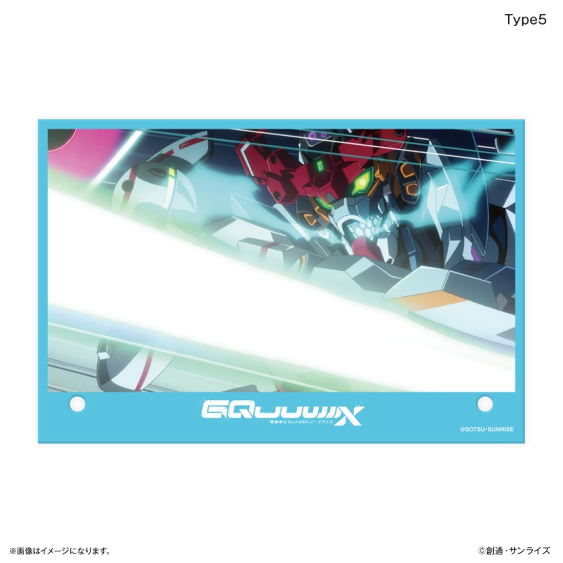 機動戦士Gundam GQuuuuuuX ミラーアクリルアート Type5