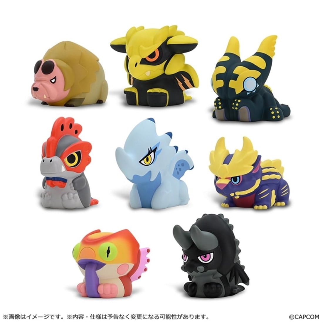 モンスターハンター カプコンフィギュアビルダー フィンガーパペット Vol.3 【1BOX】