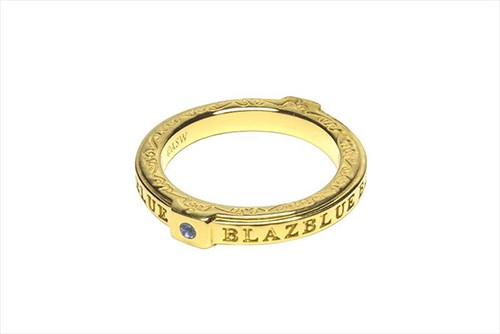 GamSyrup BLAZBLUE 10th Annivarsaryシルバーリング09 ニュー・サー・ティーン 09　ν-No.13‐