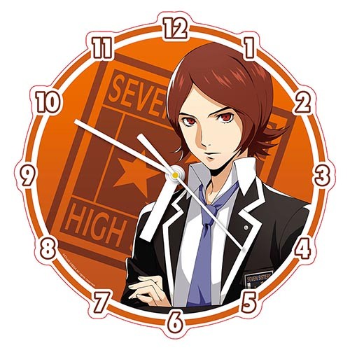 ペルソナ 25周年/P2罪主人公 アクリル時計 P2罪主人公