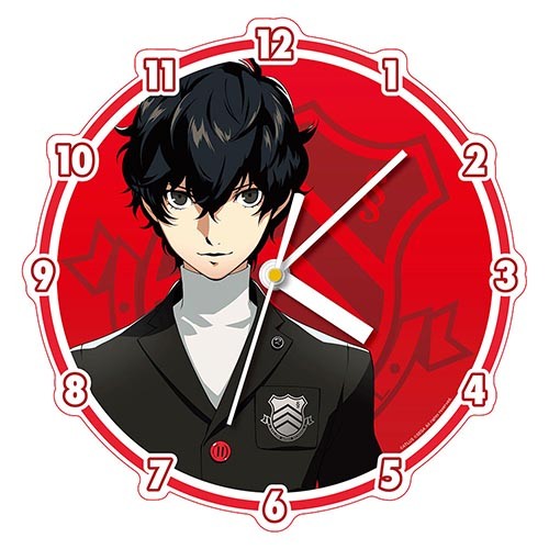 ペルソナ 25周年/P5主人公 アクリル時計 P5主人公