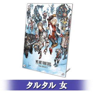 FINAL FANTASY XI 20th ANNIVERSARY PLATE 冒険者の足跡Ver.A タルタル 女 顔タイプ 2-b Ver.A タルタル 女 2-b