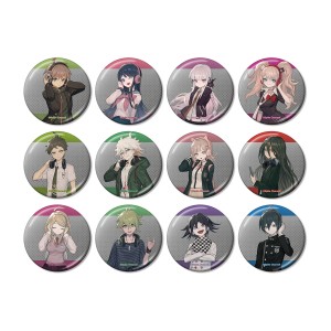 ダンガンロンパシリーズ lackさんイラスト ヘッドフォンver. トレーディングメタリック缶バッジ(単位/BOX) BOX