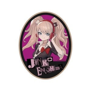 ダンガンロンパシリーズ lackさんイラスト 江ノ島 盾子 ヘッドフォンver. ダイカットステッカー 江ノ島 盾子