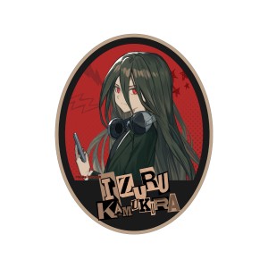 ダンガンロンパシリーズ lackさんイラスト カムクラ イズル ヘッドフォンver. ダイカットステッカー カムクラ イズル