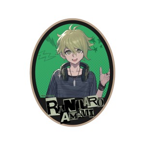 ダンガンロンパシリーズ lackさんイラスト 天海 蘭太郎 ヘッドフォンver. ダイカットステッカー 天海 蘭太郎