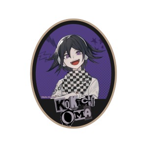 ダンガンロンパシリーズ lackさんイラスト 王馬 小吉 ヘッドフォンver. ダイカットステッカー 王馬 小吉