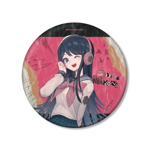 ダンガンロンパシリーズ lackさんイラスト 舞園 さやか ヘッドフォンver. BIG缶バッジ 舞園 さやか