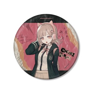 ダンガンロンパシリーズ lackさんイラスト 七海 千秋 ヘッドフォンver. BIG缶バッジ 七海 千秋