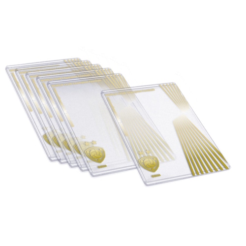 WCCF IC 08-09 オフィシャルトップローダー6枚セット