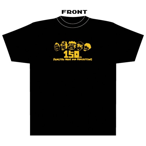 ファミ通WAVE Tシャツ:150thブラック/Mサイズ ブラック/Mサイズ