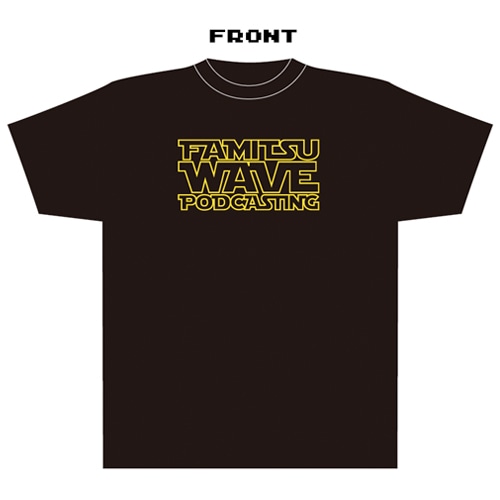 ファミ通WAVE Tシャツ:pocastarブラック/Lサイズ ブラック/Lサイズ