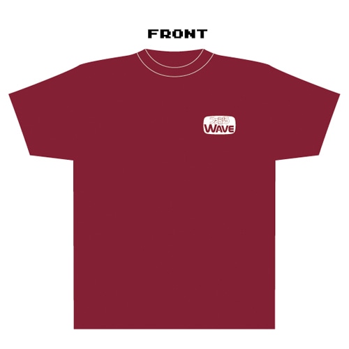 ファミ通WAVE Tシャツ:logo backインディペンデンスレッド/Sサイズ インディペンデンスレッド/Sサイズ