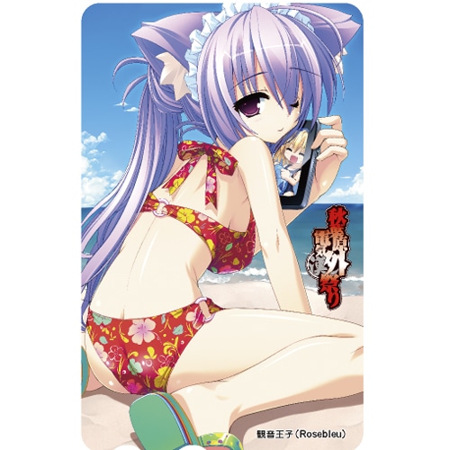 秋葉原電気外祭り2010 SUMMER 公式テレホンカード観音王子(Rosebleu) 観音王子(Rosebleu)