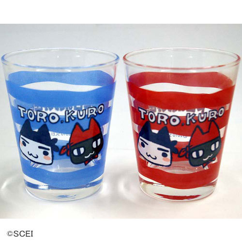 トロのおみせ柄グラスセット