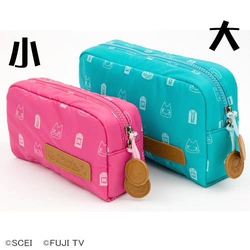 【トロと旅する】トラベル ポーチ（小） （小）