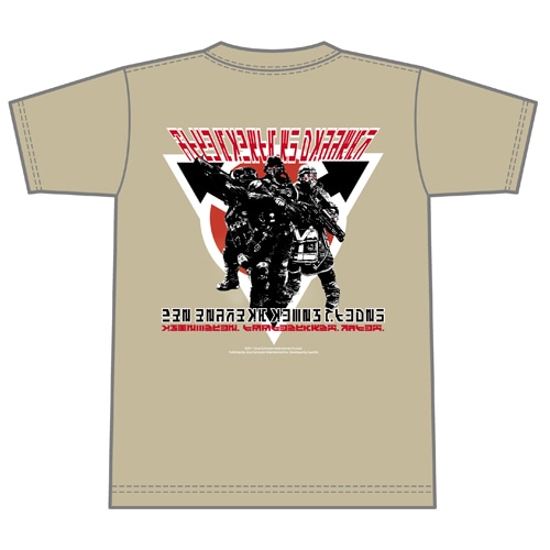 ヘルガスト プロパガンダTシャツ(サンドカーキ)Lサイズ Tシャツ（サンドカーキ）Lサイズ