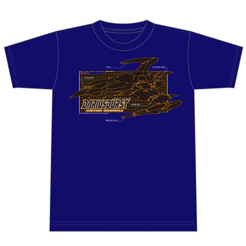 ダライアスバースト アナザークロニクル シルバーホーク TシャツXLサイズ XLサイズ