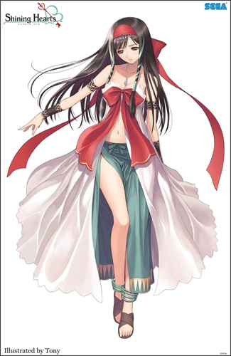 「シャイニング・ハーツ」タペストリー カグヤ 【コミケ81物販商品】 カグヤ