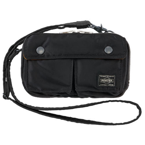 PORTER TANKER×PS Pictogram マルチポーチブラック ブラック