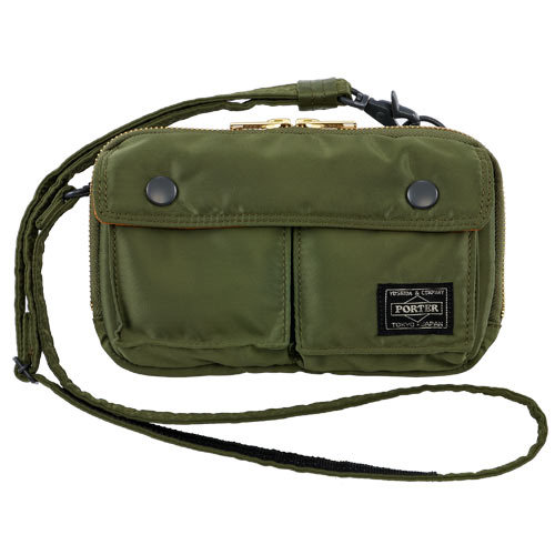 PORTER TANKER×PS Pictogram マルチポーチセージグリーン セージグリーン