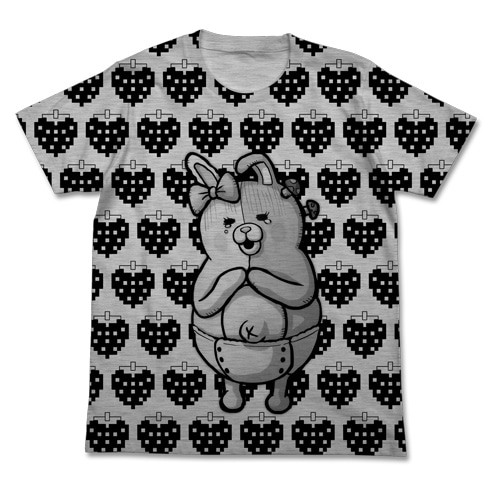 スーパーダンガンロンパ2 モノミストロベリーTシャツHEATHER GRAY Mサイズ HEATHER GRAY Mサイズ