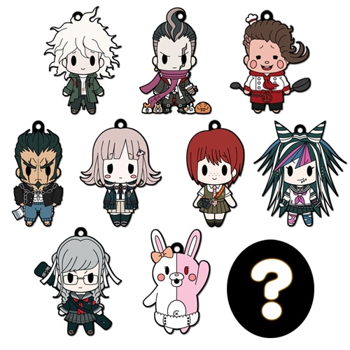 D4 スーパーダンガンロンパ2 ラバーストラップコレクション Vol.2 BOX(エビテン特典付き) Vol.2