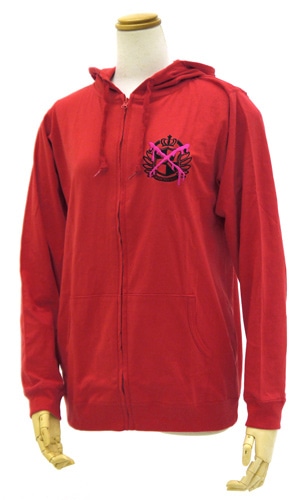 スーパーダンガンロンパ2 希望ヶ峰DEAD天竺パーカーFRENCH RED Lサイズ FRENCH RED Lサイズ