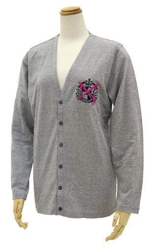 スーパーダンガンロンパ2 希望ヶ峰DEADカーディガンHEATHER GRAY Mサイズ HEATHER GRAY Mサイズ