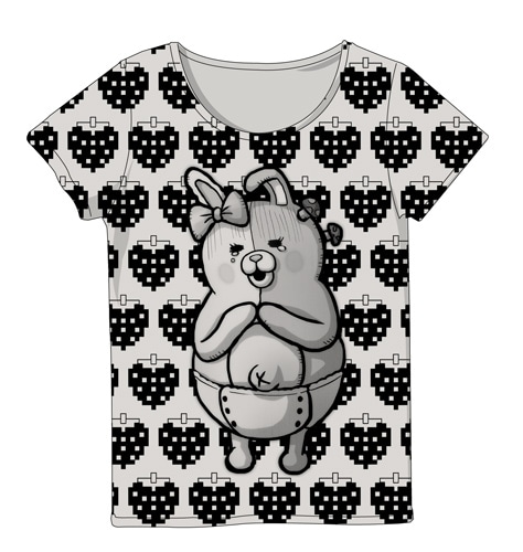 スーパーダンガンロンパ2 モノミガールズカットソーAURORA HEATHER GIRLS L AURORA HEATHER GIRLS Lサイズ