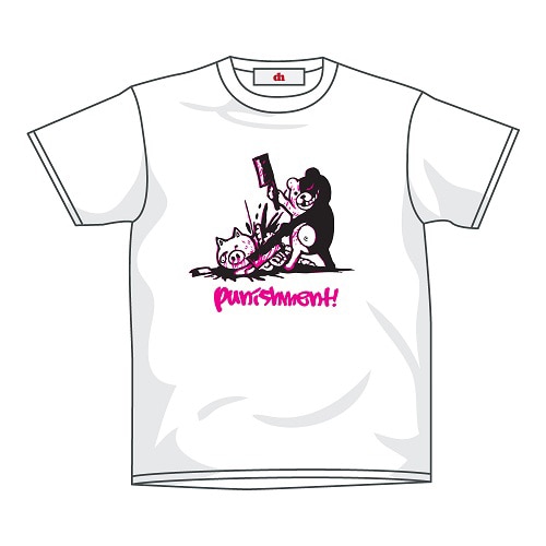 ダンガンロンパ おしおきモノクマTシャツホワイト サイズ：M ホワイト サイズ：M
