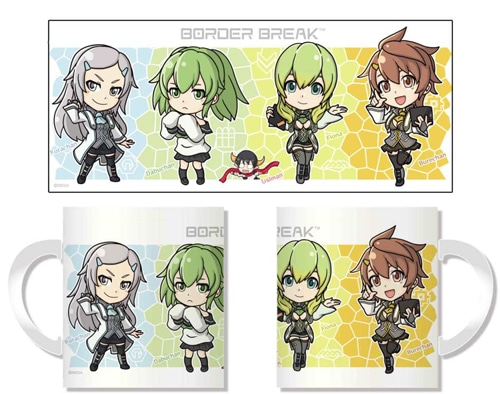 「ボーダーブレイク」マグカップ(チャンスギャルズ)【ワンダーフェスティバル2013冬グッズ】